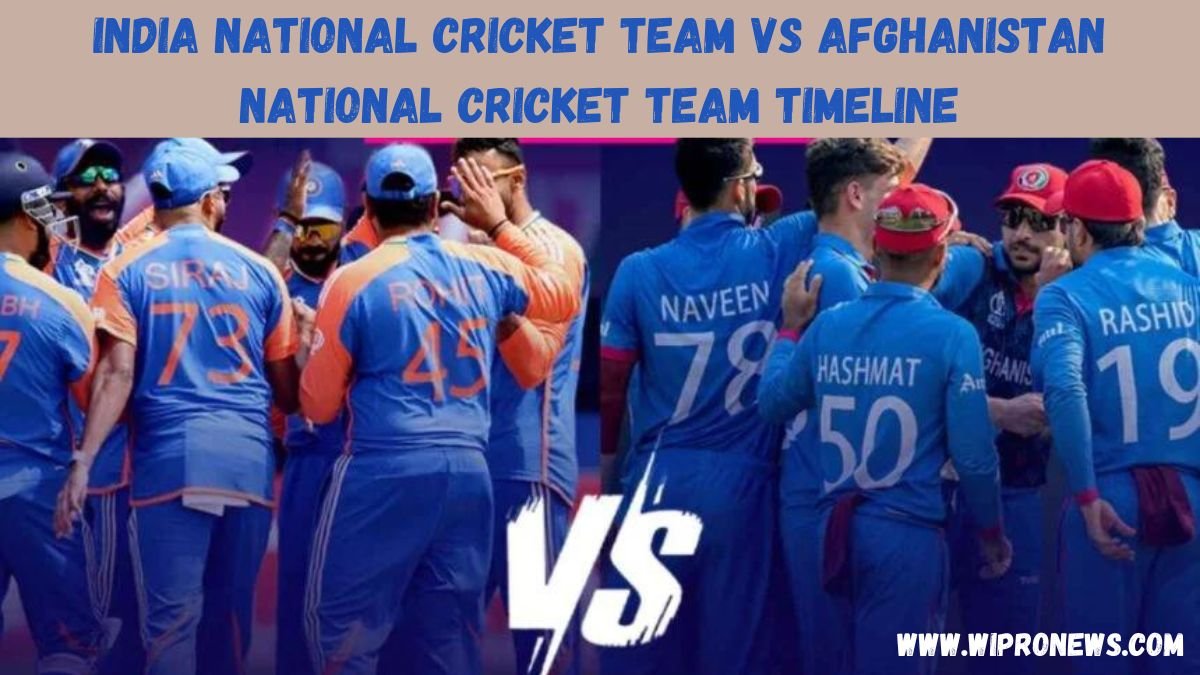 India National Cricket Team vs Afghanistan National Cricket Team Timeline